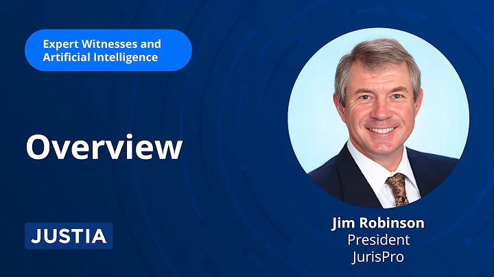 Overview | Expert Witnesses and Artificial Intelligence 1/3