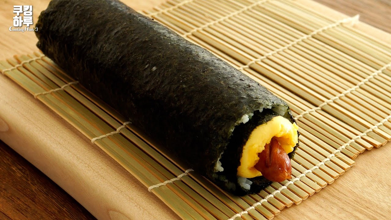 Лучше, чем суши с яйцом! Кимбап в японском стиле с пышными яйцами и колбасой! Без сворачивания яиц!