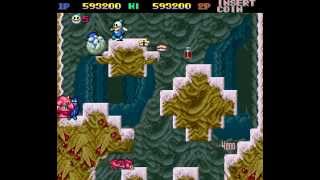 Arcade Longplay [321] Snow Bros. - Nick & Tom screenshot 5