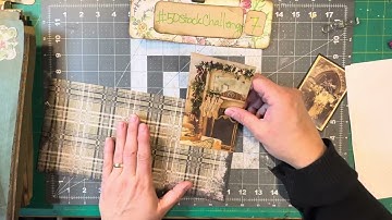 #50stackchallenge7 Hosted by Amy @craftycat - prompts 17. Photograph & 18. Gesso/White paint