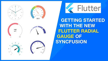 Getting started with Flutter Radial Gauge Widget | Flutter ui