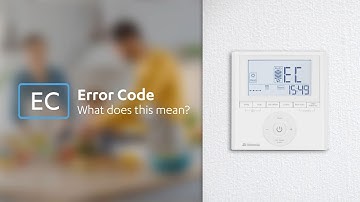 What to do when you have an EC error code on your ActronAir WC-02 controller