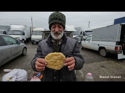 Рынок Курчалой Чечня. Первый раз на этом рынке в Чечне. #РасулПутешествие #Чечня