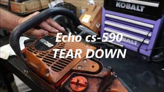 Echo cs-590 Timberwolf Build For Simple Man "Tear Down"