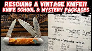 Knife School: Rescuing a 1940s Hammer Brand Knife!