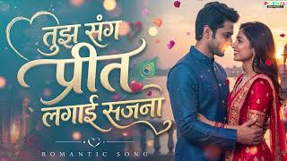Tujh sang preet lagai sajana💖 तुझ संग प्रीत लगाई सजना Hindi new song #darad​ bhara geet wed #song​ screenshot 4