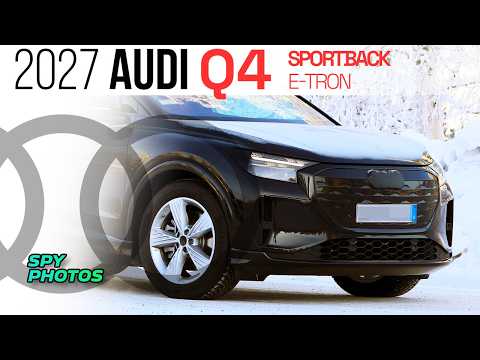 Video 2027 AUDI Q4 Sportback e-tron (small changes that add up)