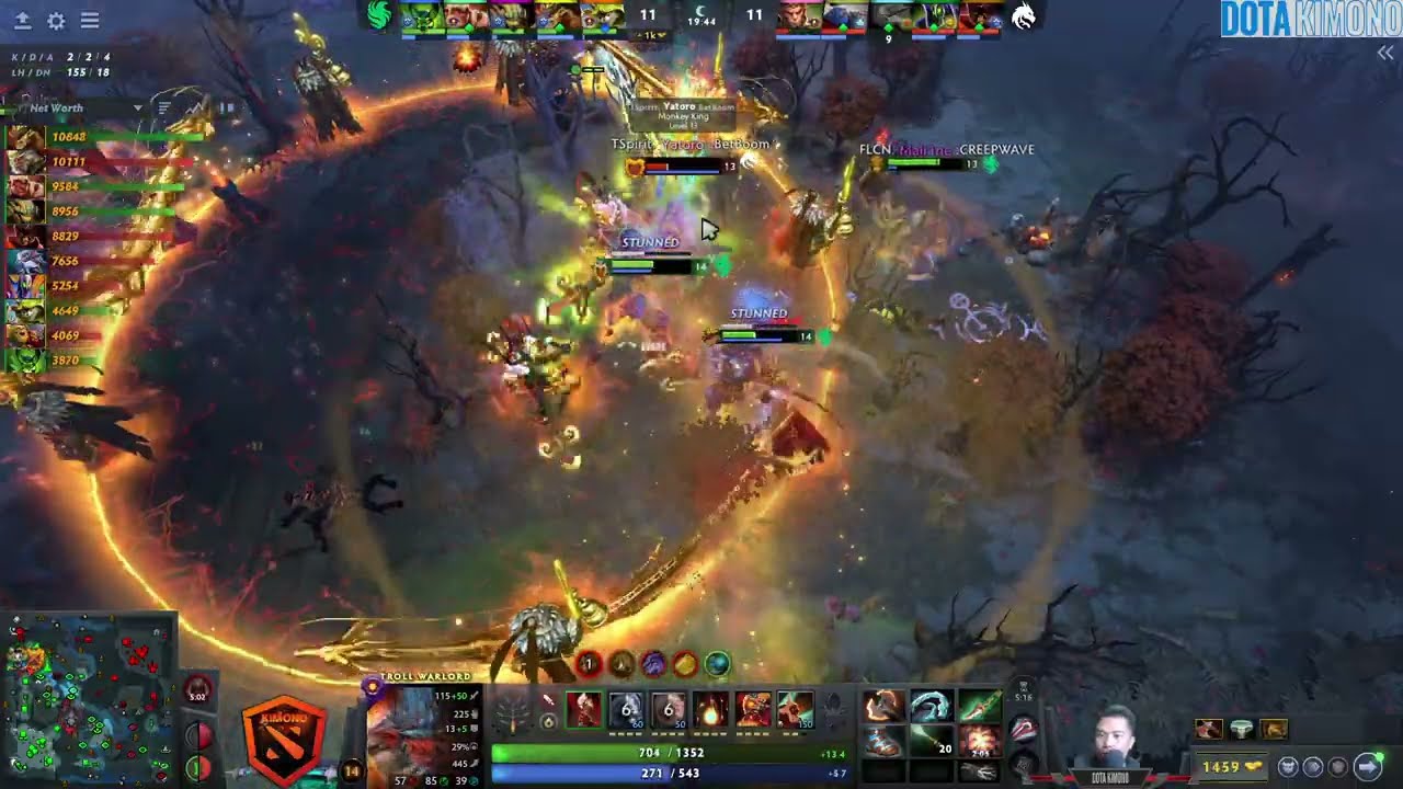 🔥 SKITER - TROLL WARLOD : TEAM FALCONS VS TEAM SPIRIT FISSURE UNIV EPS 6 - Gameplay 7.39d 10 4 9 🔥