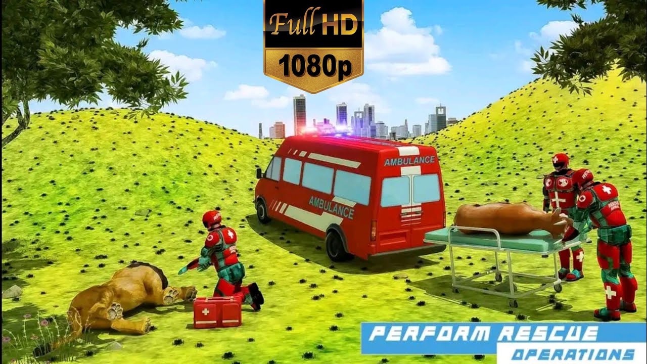 Robot Rescue Ambulance Driving - Ambulance Driving Simulator - Android Gameplay