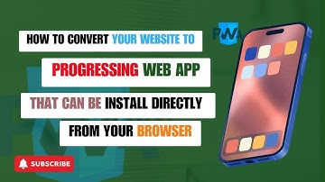 How to convert a Website into an Progressive Web Apps (PWA)  100% Free