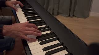 Meditative piano improvisation