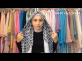 Permak Jilbab Segi Empat