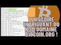 Satoshi  lhistoire intriguant du nom de domaine bitcoinorg  satoshinakamoto bitcoin