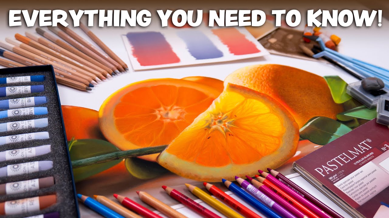 A COMPLETE Beginners Guide to Soft Pastels & Pastel Pencils YouTube