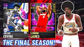 SEASON 9 IS HERE IN NBA 2K21 MYTEAM I GRINDED 123,000 XP IN 12 HOURS FOR INVINCIBLE JULIUS ERVING