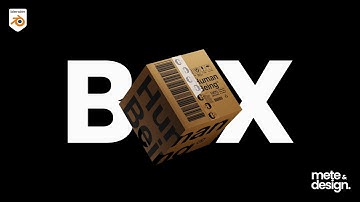 How to Build a Cardboard Box in Blender