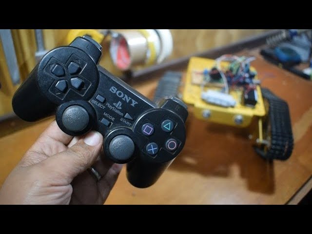 Como fazer um Avião de Controle Remoto Controle Playstation 2 e Arduino -  Com bandejas de isopor 