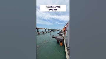 Inauguration of an Iconic Pamban Bridge !#indianrailways#train#railway#info#pamban#bridge#new#video