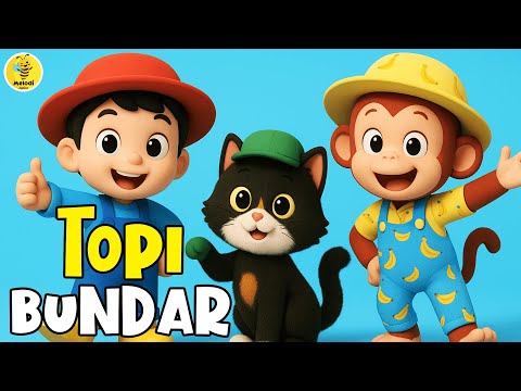 Topi Saya Bundar - Lagu Anak Indonesia Balita