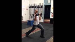 Paradiso CrossFit - Dumbbell Split Clean Wealth