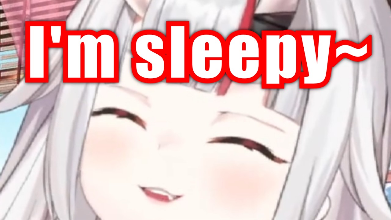 Sleepy Ayame Voice Is Too Cute【Hololive】
