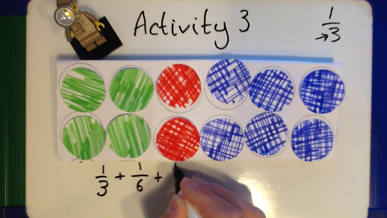 Fractions using arrays 3 - YouTube