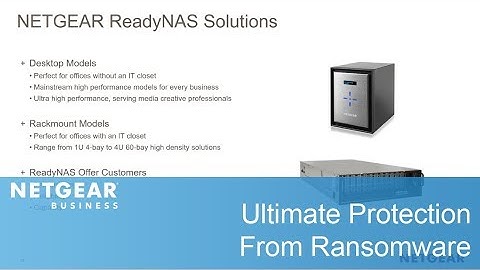 Ultimate Protection from Ransomware | NETGEAR Business