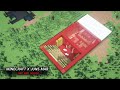 Minecraft :: How to Build a Underground House ｜Minecraft Red Bed House Tutorial #205