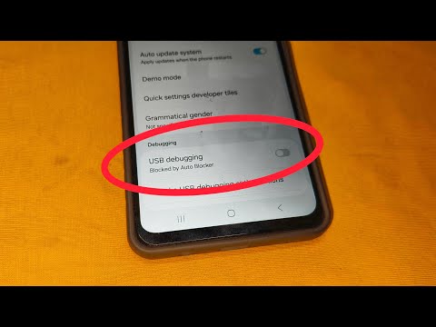 How to Enable USB Debugging in Samsung | Blocked by Auto Blocker Problem Fixed