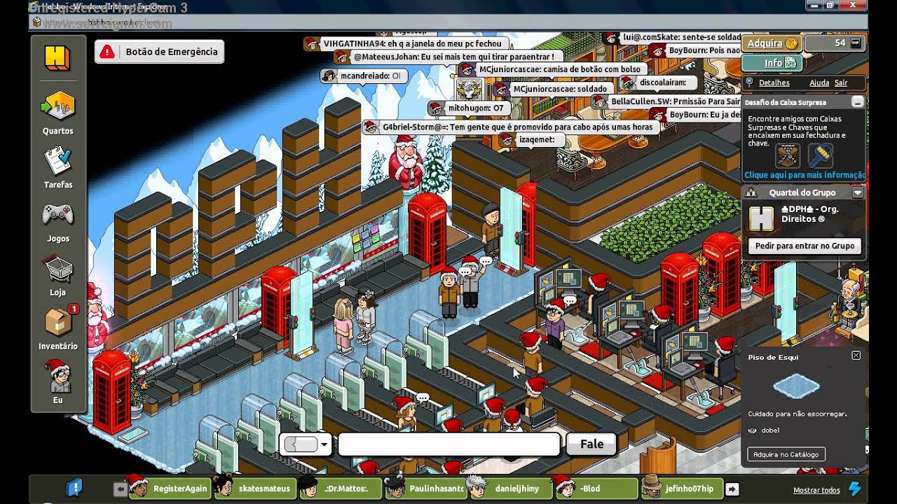 Vou vos amostrar a Policia DPH Habbo Hotel 2012 Original