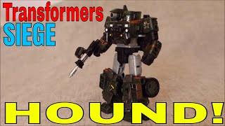 Transformers WFC Siege Hound - GotBot True Review NUMBER 492