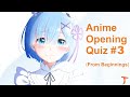 Anime opening quiz 3 551 op from beginning