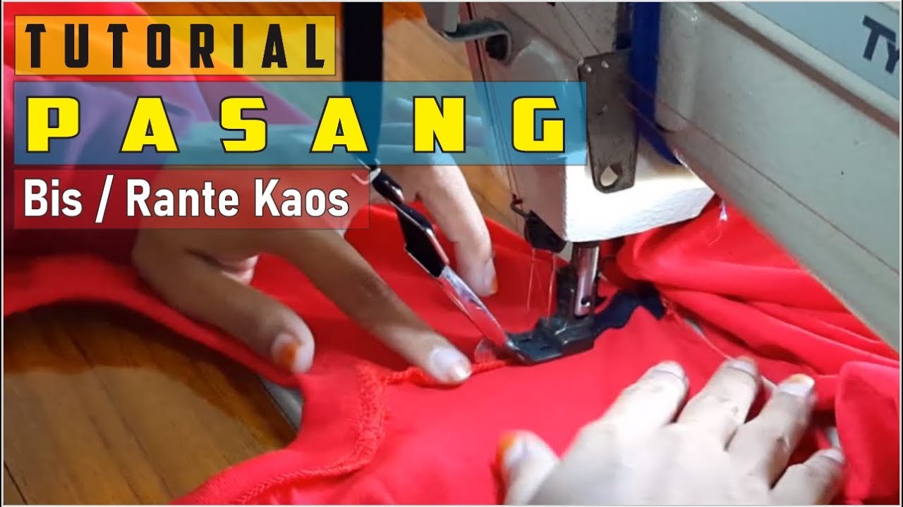 CARA PASANG RANTE ATAU BIS KAOS