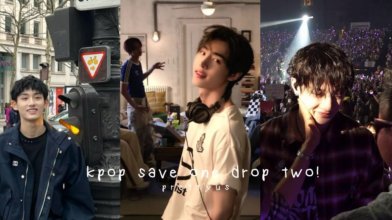 K-POP SAVE ONE DROP TWO! (MALE IDOLS EDITION)