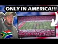 South african reacts osu marching band tribute to blockbuster movies  american college football