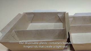 disposable food container,disposable plastic tray,Biodegradable food container,China Supplier,Price