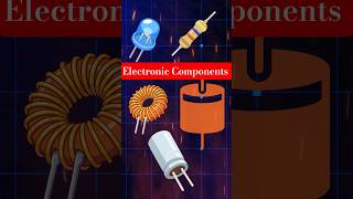 Electronic Components Explained in 30 Seconds ⚡ #scienceshorts #physicsshorts #upsc #facts