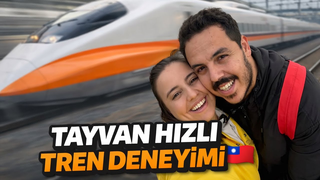Tayvan Hızlı Tren Deneyimi 🇹🇼 Kaohsiung’dan Taipei’ye Gittik! Bilet, İstasyon ve İlk İzlenimler
