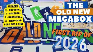 The First Old New Megabox of 2026
Welcome everyone to another sports cards rip. This is the Something Old, Something New sports card mega box. We have 11 packs with a breakdown of 3 for each sport baseball, basketball and football plus 2 bonus non-sport packs. Each sport will have 2 newer packs and an older pack (at least 20 years old). Check it out and let me know what you thought of the packs. Which sport came out on top this round? Im going to keep score this year. Thank you for watching, take care and good luck to you in all you do. The First Old New Megabox of 2026