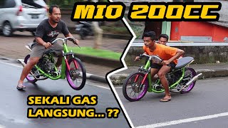 BELI MIO RINGSEK HARGA 1jt‼️ DITANGAN BOS YANG TEPAT BISA JADI SPERTI INI‼️ MIO 200CC FRAME STD