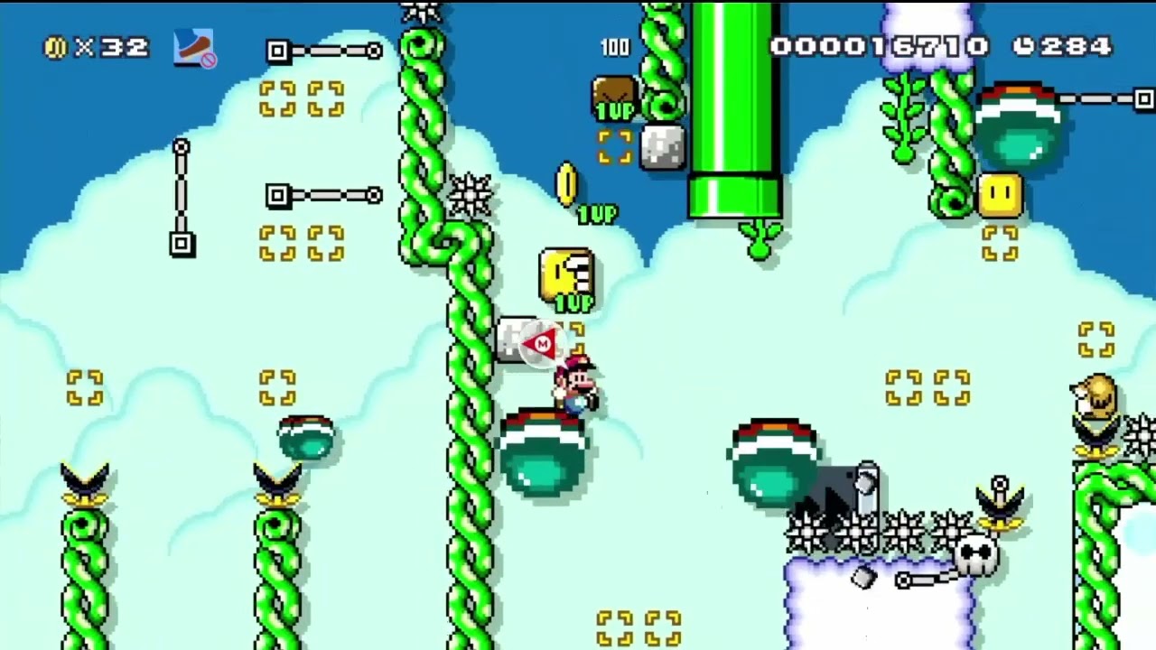 【SMM2 - 0.85%】 Walking in the air/ 空中散歩 