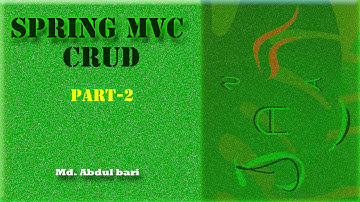 Spring MVC CRUD Example - Part 02