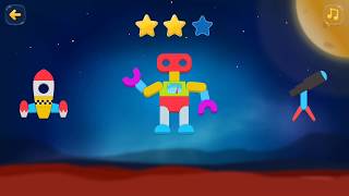 Jigsaw Puzzles for Kids – Cosmic Shapes Kids Game. App Review screenshot 1