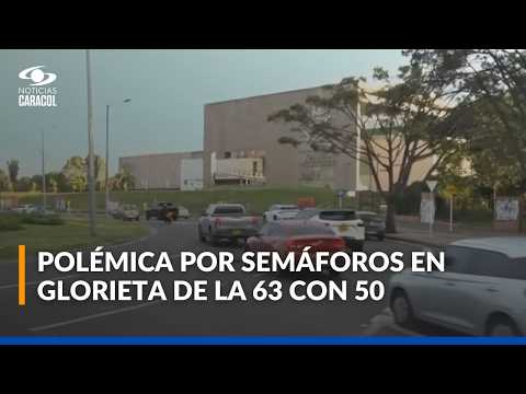 ¿Por qué instalaron semáforos en la glorieta de la calle 63 con carrera 50 en Bogotá?