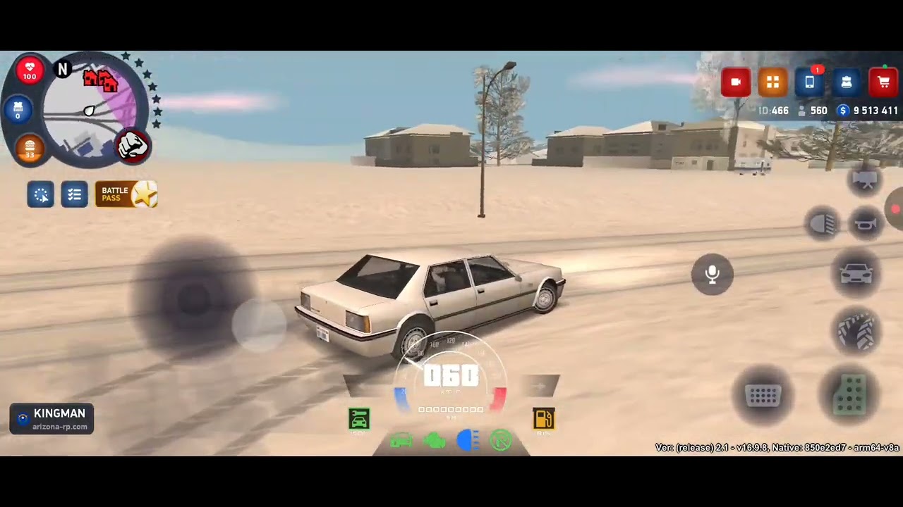 Как я играл на arizona RP на сервер kiruman 👍👍👍