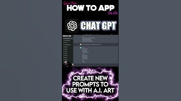 Open A.I.’s Chat GPT on How to App on iOS.