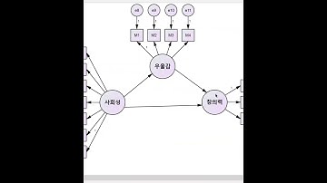 구조방정식모형(structural equation model)