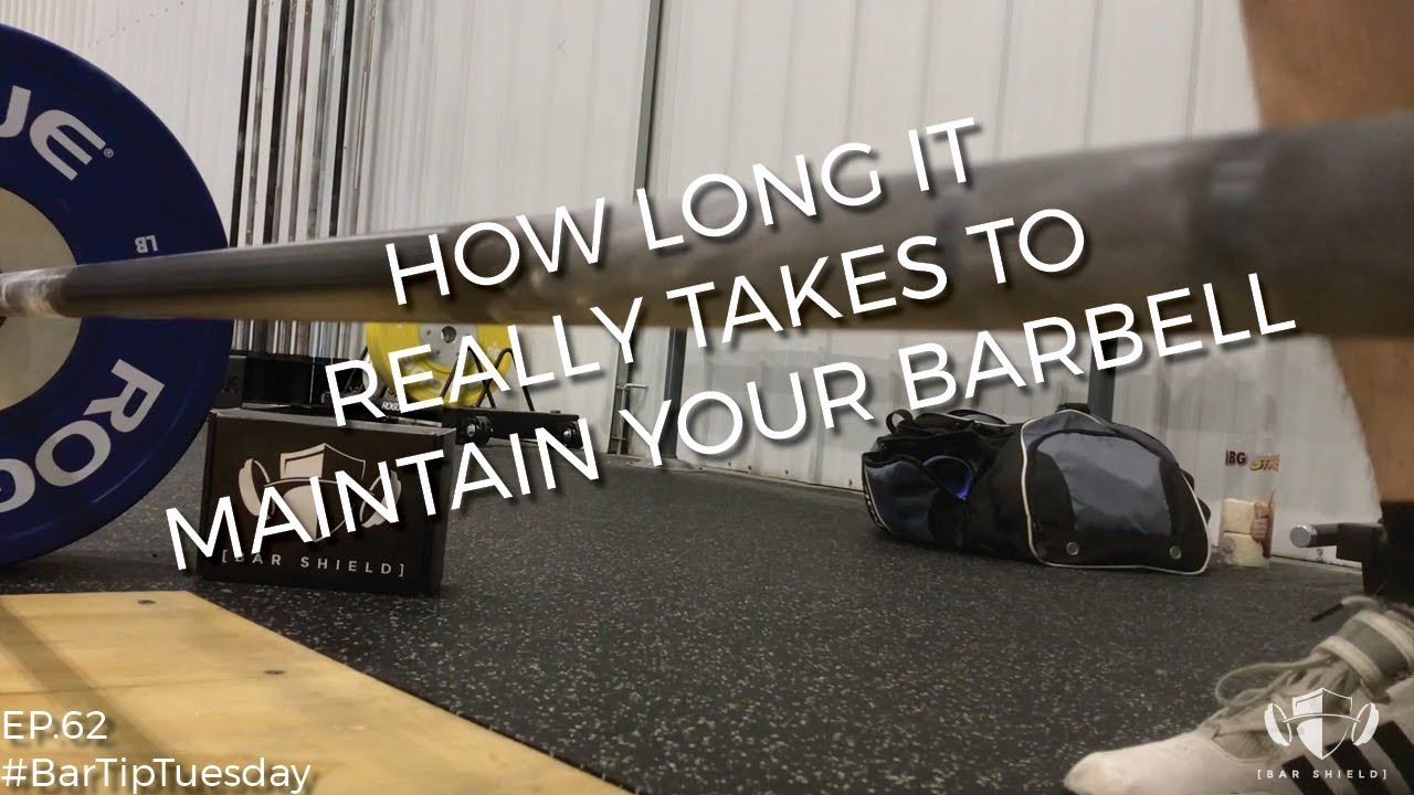 EP.62 How long it REALLY takes to maintain your barbell's knurling