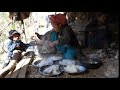 Curry of meat recipe || Traditional life || Nepali Village