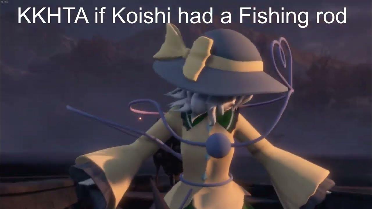 Koishi finally going fishing [Touhou Meme] - YouTube